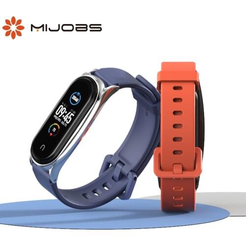 Silicone Strap For Xiaomi Mi Band 5 4 3 Smart Bracelet for MiBand 4 Band 3 Wristband Breathable Replacement for Mi 5 Correas