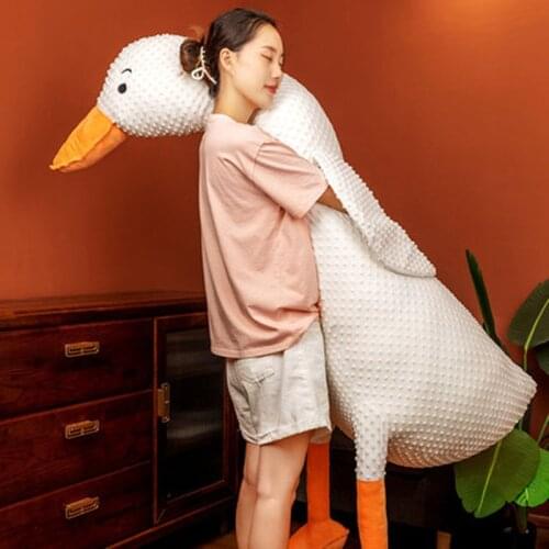 Cute Cotton Goose Stuffed Plush Toys Animal Baby Accompanying Dolls Comfort Dolls Soft Pillow Nordic Home Decor