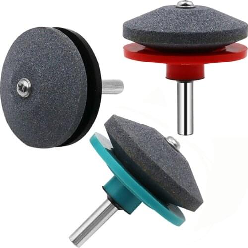 Lawn Mower Blade Sharpener Small Grinding Wheel Metal Grinding Electric Grinder Accessories Rotary Drill Cut Knife Sharpener