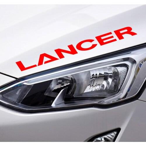 4PCS Car Styling Vinyl Body Trim Stickers For Mitsubishi Lancer 10 3 9 Auto Whole Body Decoration Reflective Decals Accessories