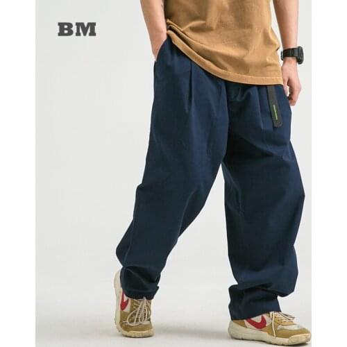 Japanese Streetwear Hip Hop Cargo Pants 2021 Harajuku Casual Baggy Trousers High Quality Men Clothing Techwear Harem Pants