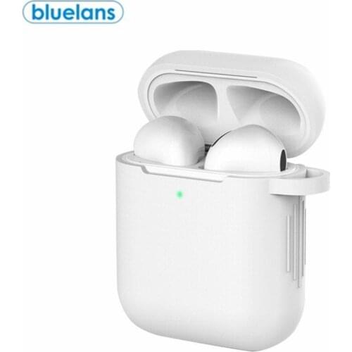 Silicone Wireless Bluetooth Earphone Protective Storage Case for AirPods 1 2 Shockproof Sleeve Anti-wear For Airpods