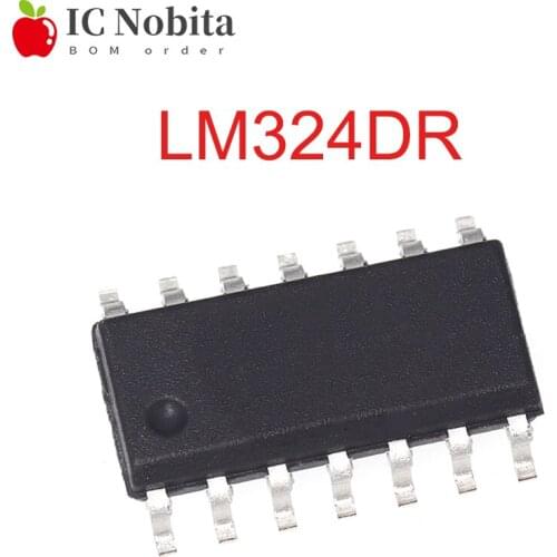 10PCS LM324DR SOP14 LM324 SOP LM324DR2G LM324DT SOP-14 SMD Chip IC New