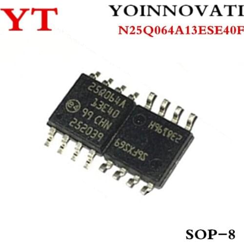 10pcs/lot N25Q064A13ESE40F 25Q064A13ESE40 25Q064A N25Q064A 64Mbit SOP-8 IC best quality