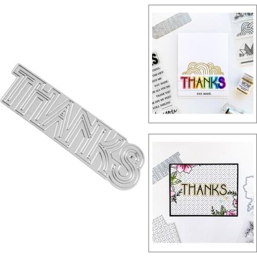 2020 New English Tanks Metal Cutting Dies For Mould Cut Making Words Greeting Card Decoration Album Paper Scrapbooking No Stamps