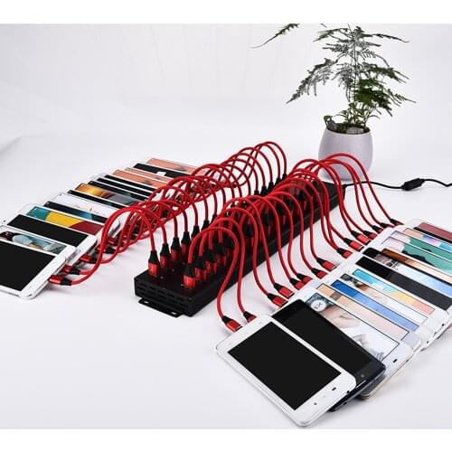 32 ports usb hub mobile phones syncs and charges for wechat/whatsapp/viber/ marketing