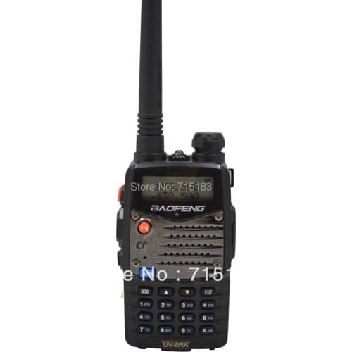 Baofeng UV-5RA walkie talkie VHF & UHF Dual Band 4W/1W 128CH FM 65-108MHz with Earpiece UV 5RA Two-way Radio