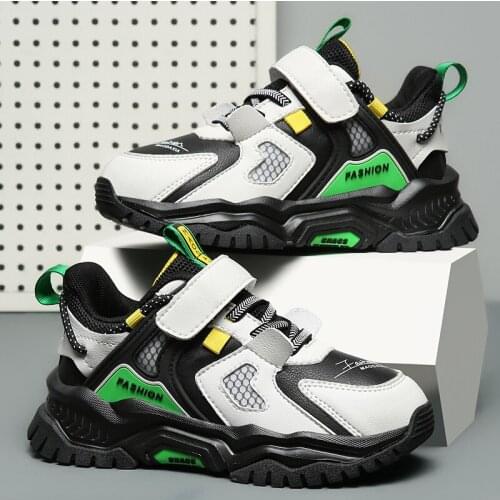 Childrens Casual Shoes for Boys Lighted Kids Sports Shoes Boys Sneakers Breathable Outdoor Sneakers Boy Trainers 2021 Autumn