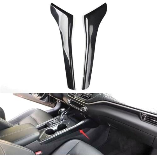 For Nissan Altima 2019 Car Gear Shift Panel Side Decoration Strips Trim Styling Auto Moldings Accessories