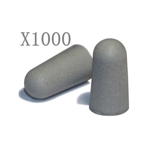 [ Fly Eagle ] 1000pcs Ear Foam Earbud 50MM Gray Free Shipping
