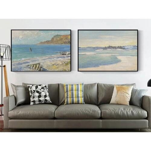 Pictures For Living room bedroom dinning room cafe Famous Claude Monet Canvas Painting and prints Fashion Modern Wall art