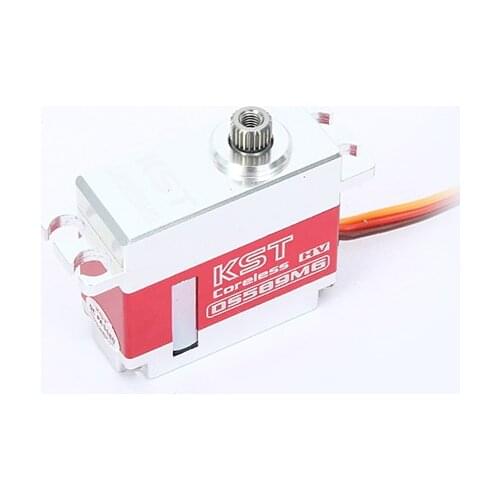 KST 40g/ 10kg/ .08 sec All Metal HV Digital Coreless Servo DS589MG (suit for 500 class helicopter)
