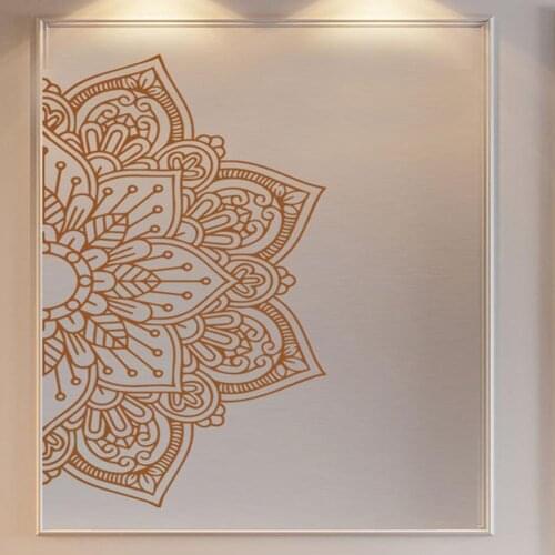 Lotus Pattern Wall Stickers For Living Room Bedroom Background Decoration Self-adhesive Wall Stickers