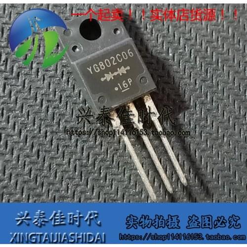 Original new 5pcs/ YG802C06 TO-220F