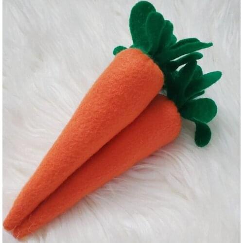 Easter Carrot Party Garden Decorations Artificial Carrot Fruits Easter Toys
