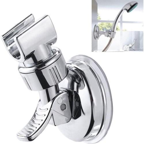 Plating Plactis Suction Cup Type Shower Holder Base Shower Head Shower Holder Suction Cup Shower Mounting Bracket