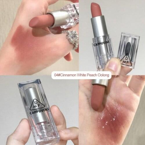 Transparent Shell Lipstick Matte Velvet Natural Makeup Lasting Waterproof No Fading Student Lady Cosmetics TSLM1