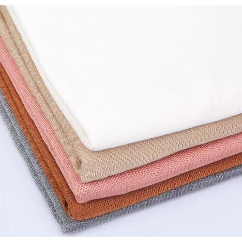 Wool Viscose Fabric Winter Bottoming Sweater Fabric In Autumn And Winter Anti-Pilling Home Textile 50*140 Cm/Piece KA0299