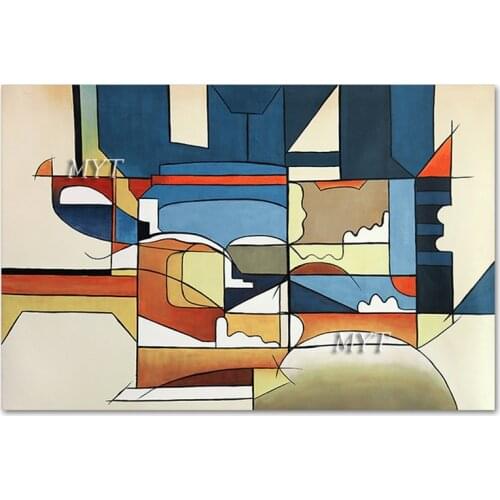 Modern Hand-painted Wall Decorative Picasso Oil Painting Replica Abstract Figure Paintings On Canvas Wall Art As Christmas Gift