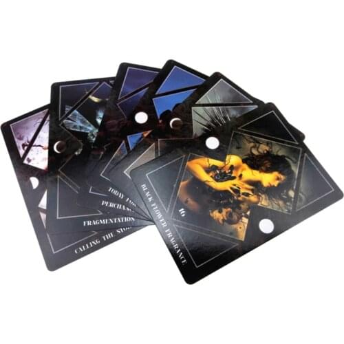 Dark Mirror Oracle Cards 32 Cards Deck Tarot Family Party Board Game Tarot Cards Q1FF