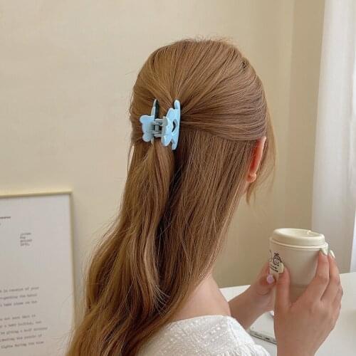 2021 Hair Clip Elegant Round Barrette For Women Fashion Metal Girls Sweet Hairpins Barrettes Hair Accessories Gift