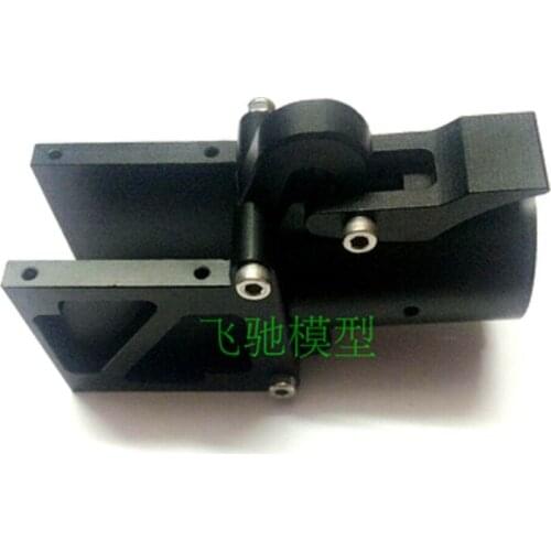 1PC Aluminum D30mm Folding Arm Upper 5 Degree Carbon Tube Fixed Seat Mount Connector Joint Clamp Clip for RC UAV Multirotor