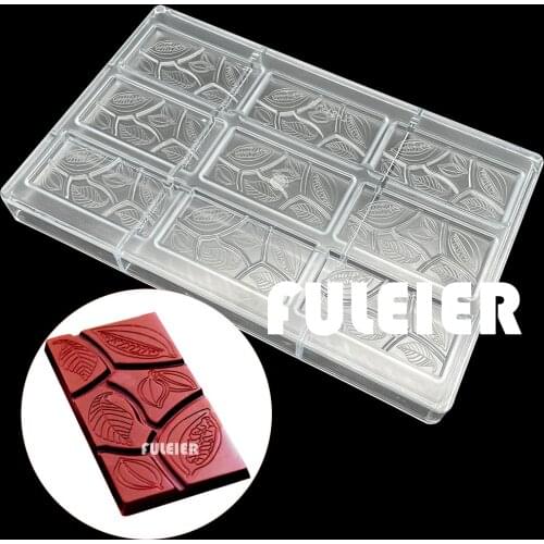 18g Candy Bar Chocolate Molds Polycarbonate Bakeware Cake Pastry Confectionery Tool Chocolate Maker Baking Mould