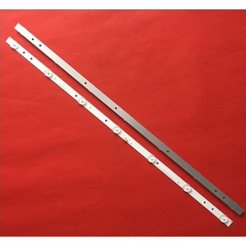 2piece/lot FOR Haier LD32U3100/EU3000 LCD backlight TV light bar CRH-F32PL3030020756P F32W3030020767C 59CM 7LED 6V