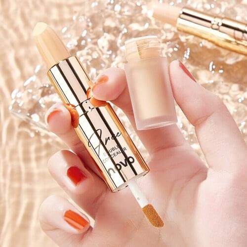 2 In 1 Concealer Stick Concealer Cream Conceal Dark Circles Scar Acne Long Lasting Waterproof Natural Face Makeup TSLM1
