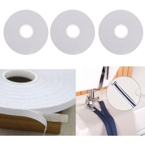 3Pcs White Double Sided Tape Quilting Tape Wash Away for Sewing 21.8 Yards