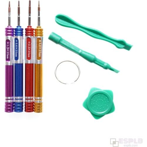 8 in 1 Opening Tool Kit 0.8/2.5/1.3/Y 0.6mm Screwdriver Crowbar Sucker Disassemble Tools Set for Mobile Phone Laptop Repair