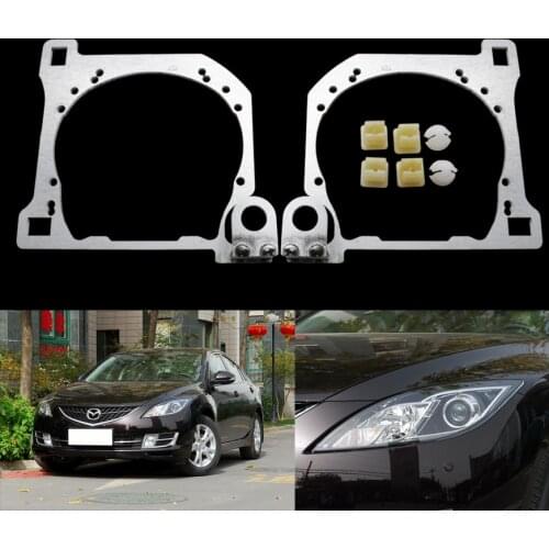 Taochis Car-Styling frame adapter module DIY Bracket Holder for new Mazda 6 GH Hella 3 5 Projector lens fasten headlight