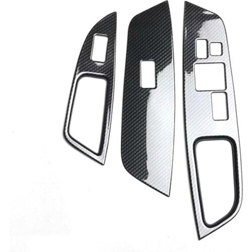 For Hyundai Veloster 2011-2016 Left Hand Drive Car Window Lift Switch Panel Cover Trim Styling ABS Auto Moldings 3pcs