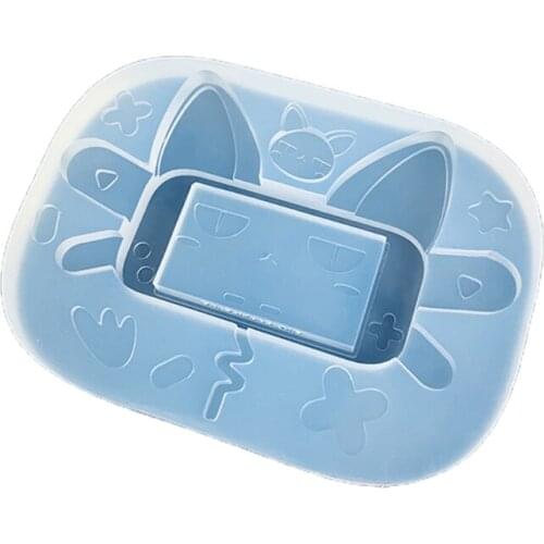 Game Console Quicksand Epoxy Resin Mold Jewelry Findings Silicone Mould DIY Crafts Shaker Pendants Casting Tools AXYD