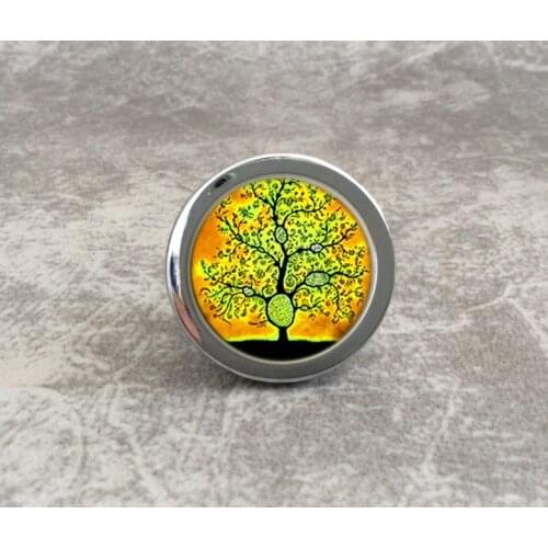 Art Tree Unique Cupboard Knobs / Handmade Drawer Handles Dresser Pulls Handles / Cabinet Knobs Kitchen Hardware