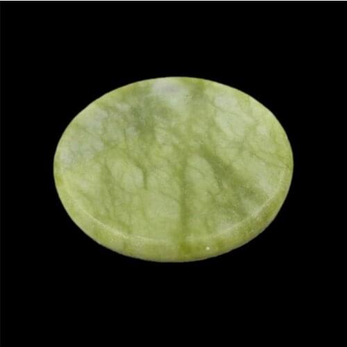 1Pcs Round Jade Stone False Eyelash Extension Glue Adhesive Pallet Pad Holder for Eyelashes Extensions Glue Makeup Tools