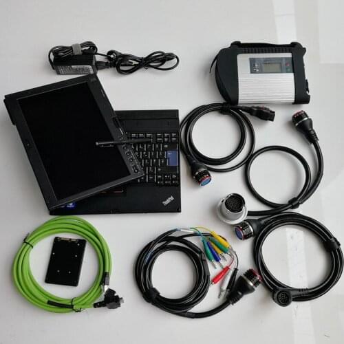 MB Star C4 SD C4 with Software V12/2020 for OBD2 Code Reader Used Laptop X200T 4G and 360GB SSD for Auto diagnosis Tool Scanner