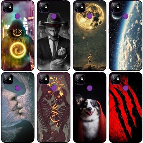 New TPU Silicon Coque Case for ITEL VISION 1 Anti Skid Full Protective Cover for Itel Vision 1