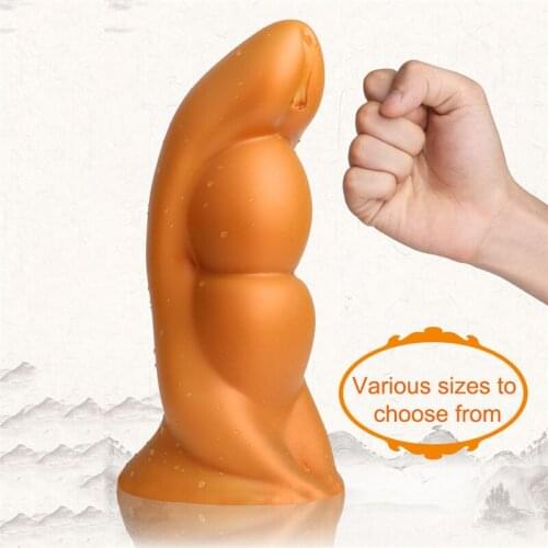 Huge Anal Toys Silicone Large Anal Plug Dildo Butt Plug Prostate Massage Vaginal Anus Stimulation Dilator Sex Toys For Men Women
