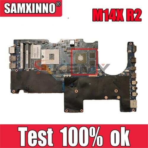 Original Laptop motherboard For DELL Alienware M14X R2 Mainboard CN-0RH50G 0RH50G QBLB0 LA-8381P SLJ8C N13P-GT-A2
