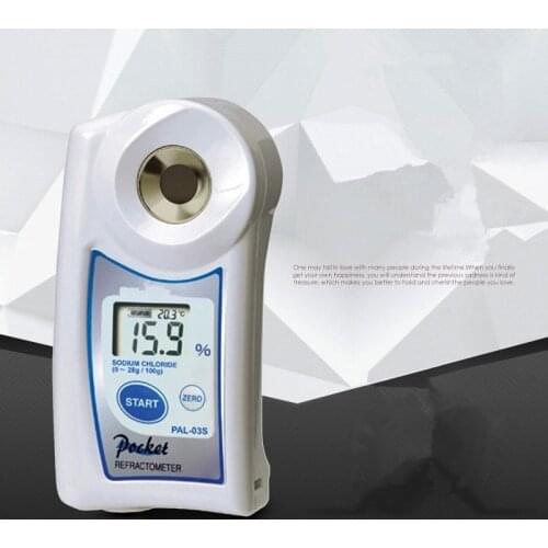 PAL-03S The Snow Melting Agent of Brine Salinity Meter Digital Detection 0-28% Japan Sodium Chloride Concentration