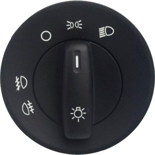 For Skoda Octavia II Headlight Fog Lamp Control Switch 1Z0941431 Master Window Control Button Switch