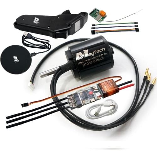 In Stock! V2 Fully Waterproof Remote MTSKR20WFV2 Comb 5055 220KV Sensored Motor 50A SUPERFOC6.8 VESC Electric Skateboard DIY