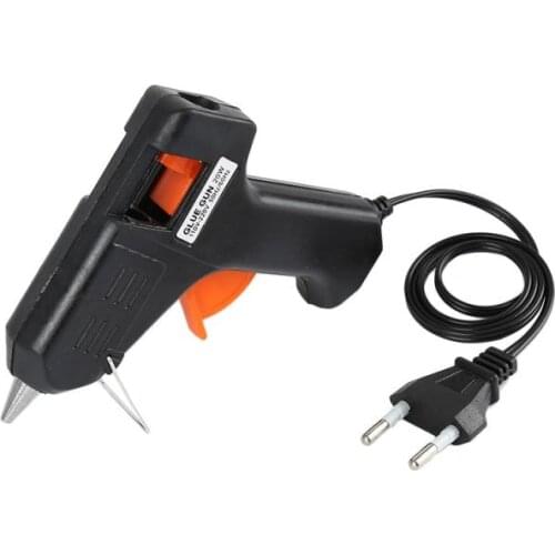 Portable 20W Mini Electric Hot Melt Glue Gun High Temp Heater Melt Craft Repair Tool For 7mm Adhesive Sticks 110-220V