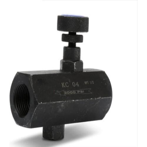 Simple pressure valves flow control valve KC series check throttle Simple pressure switch KC-02/03/04/06
