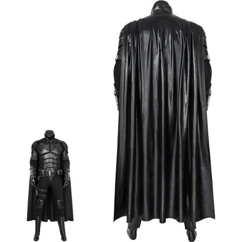 Adult Superhero Bat Bruce Wayne Belt And Cloak Fancy Halloween Carnival Cosplay Costume Accessories