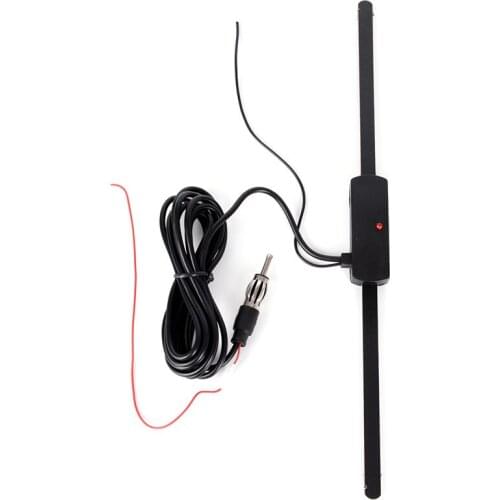 1pc New High Quality Universal 12V FM/AM Automatic Aerial Car Aerial Antenna Windshield Electric Radio