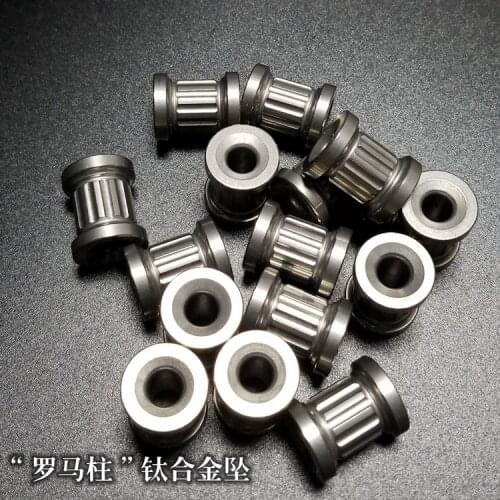 1 piece Mack Walker Titanium alloy Knife Pendant DIY EDC Knife Beads