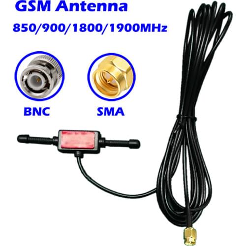 GSM Antenna SMA/BNC Conector 3M Glue Sticker Omni-Directional Adhesive Mount 3dBi for GSM CDMA GPRS Wireless Control M2M Devices
