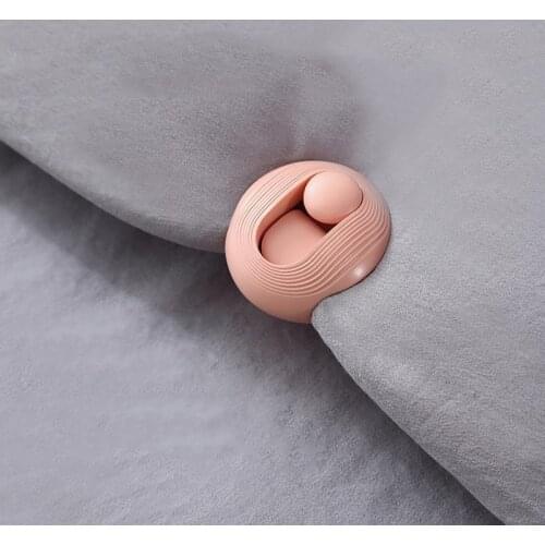 6pcs Needle-free Shell Quilt Holder Anti-running Cotton Household Quilt Corner Quilt Cover Invisible Buckle Clip Non-slip Clip